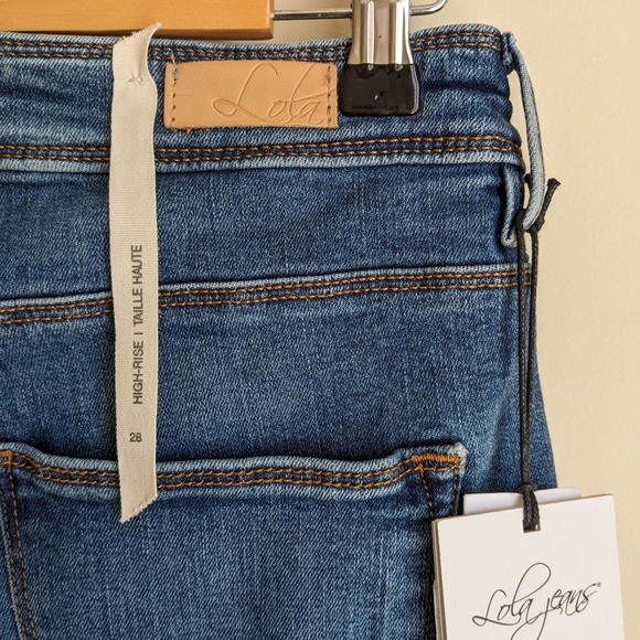 lola Denim - NWT Lola Alexa Hi Rise Stone blue jean Size 28